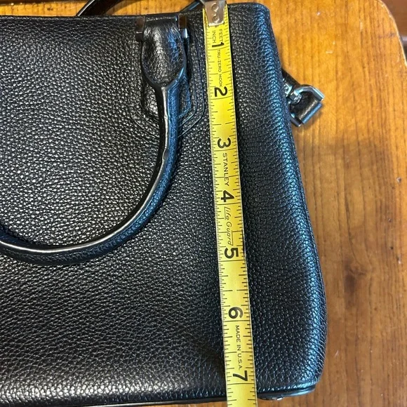 Michael Kors Black Adele Crossbody Bag with Silver Hardware EUC!! - Picture 14 of 16